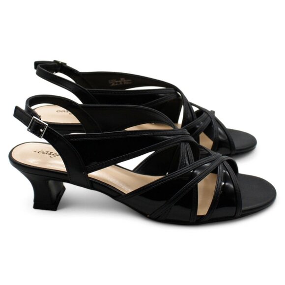 Womens Easy Street Dress Sandals - Black - Picture 3 of 8